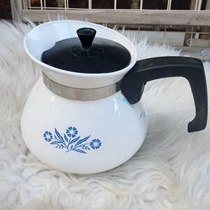 CorningWare  Cornflower‎ vintage teapot